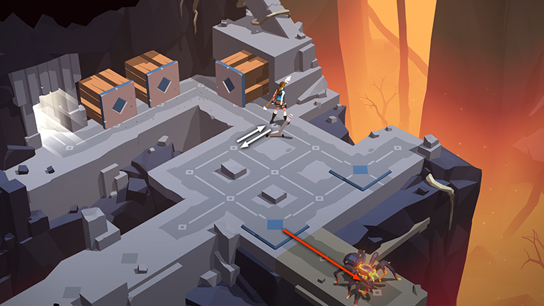 Lara Croft GO screenshot