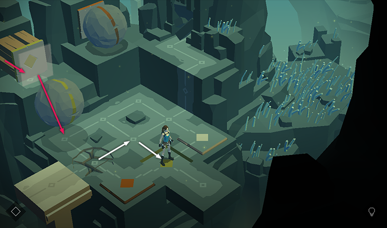Lara Croft GO screenshot