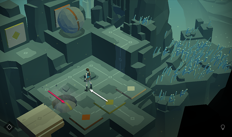 Lara Croft GO screenshot