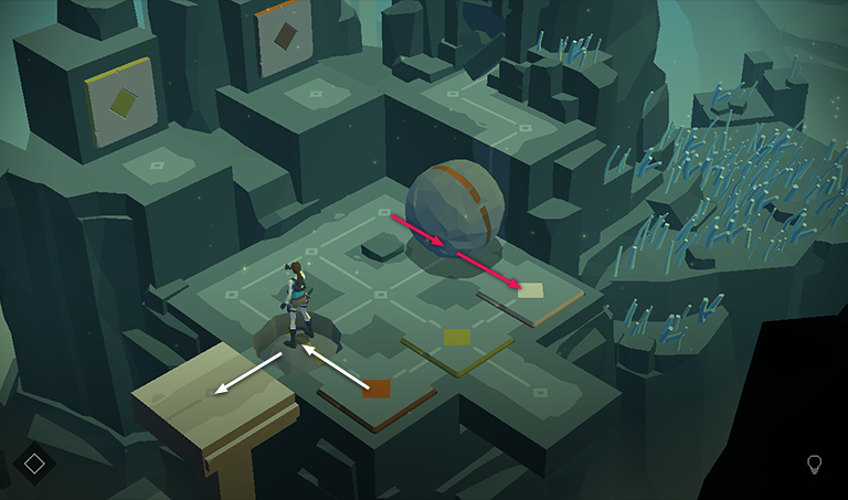 Lara Croft GO screenshot