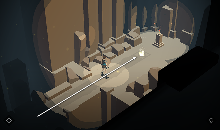 Lara Croft GO screenshot