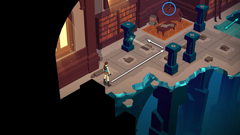 Lara Croft GO screenshot