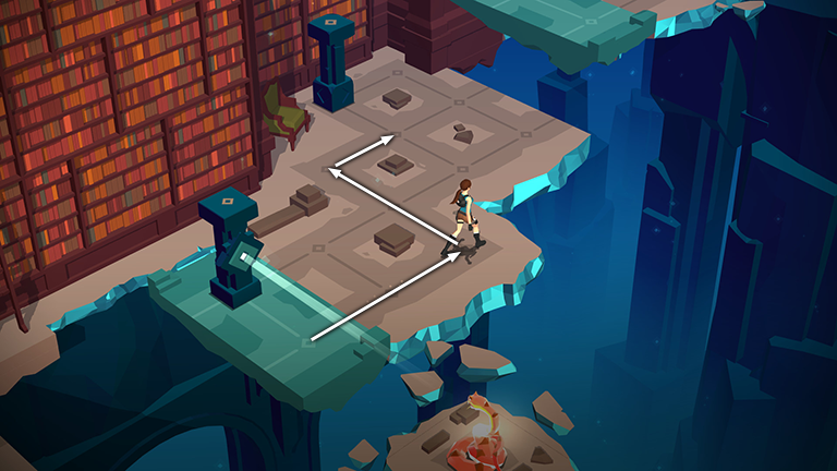 Lara Croft GO screenshot