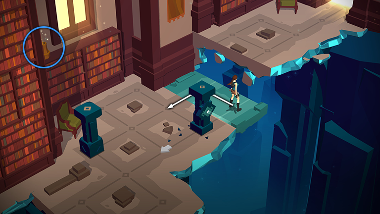 Lara Croft GO screenshot