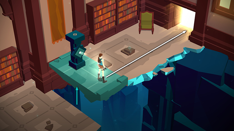 Lara Croft GO screenshot