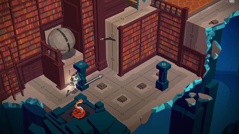 Lara Croft GO screenshot