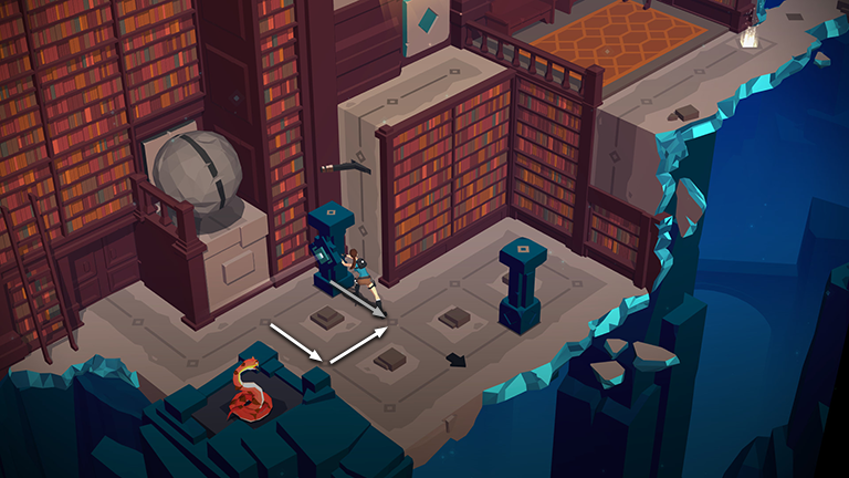 Lara Croft GO screenshot