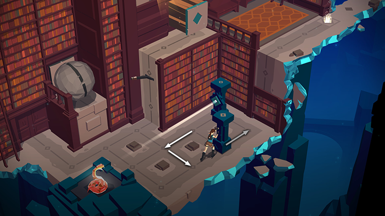 Lara Croft GO screenshot