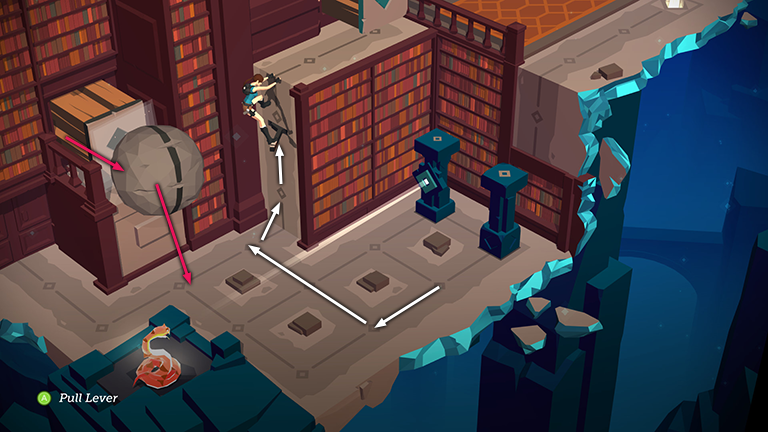 Lara Croft GO screenshot