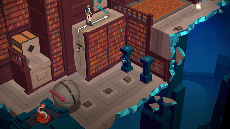Lara Croft GO screenshot