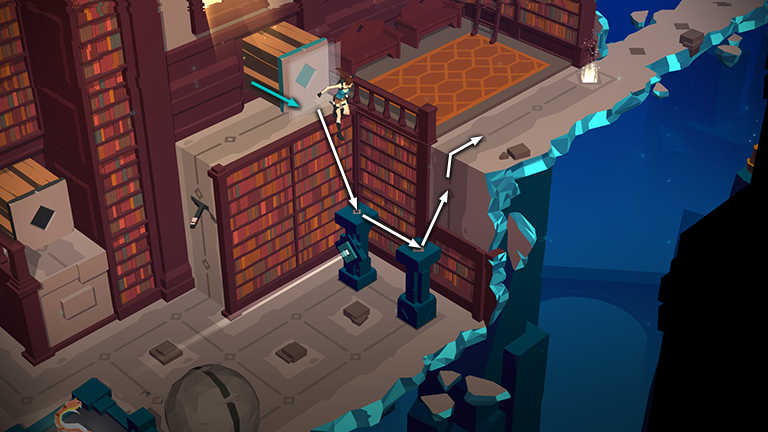 Lara Croft GO screenshot