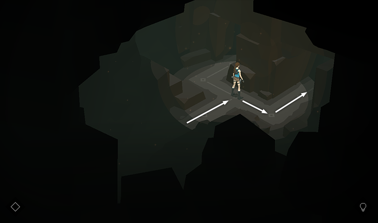 Lara Croft GO screenshot
