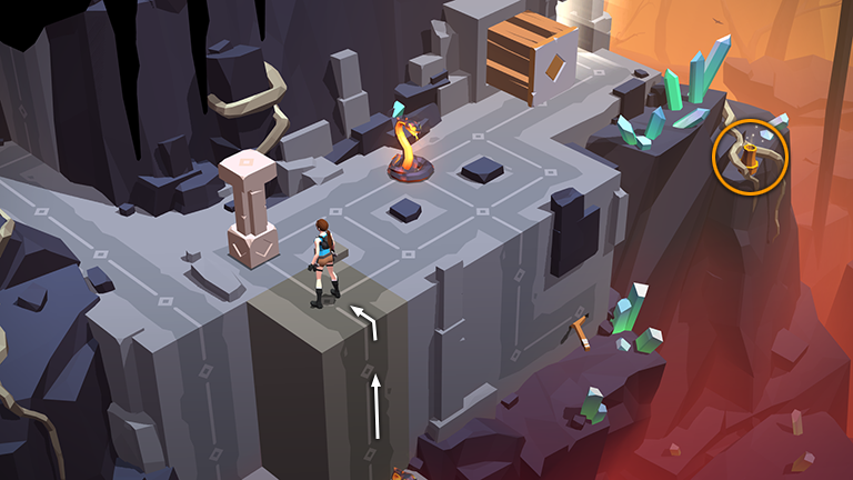 Lara Croft GO screenshot