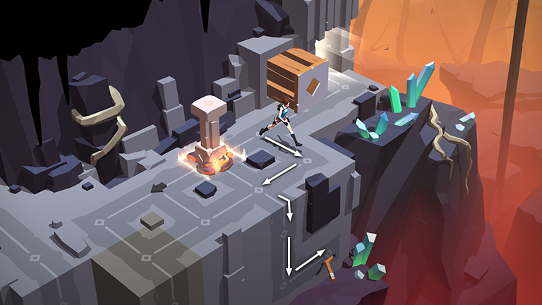 Lara Croft GO screenshot