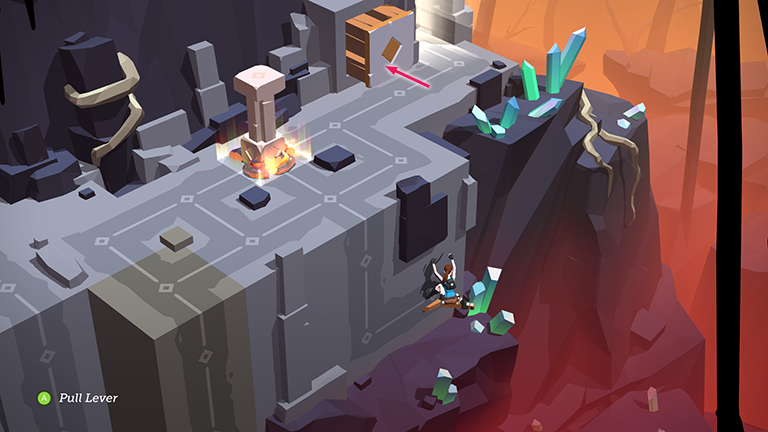 Lara Croft GO screenshot