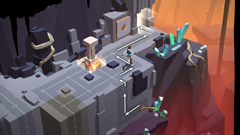 Lara Croft GO screenshot