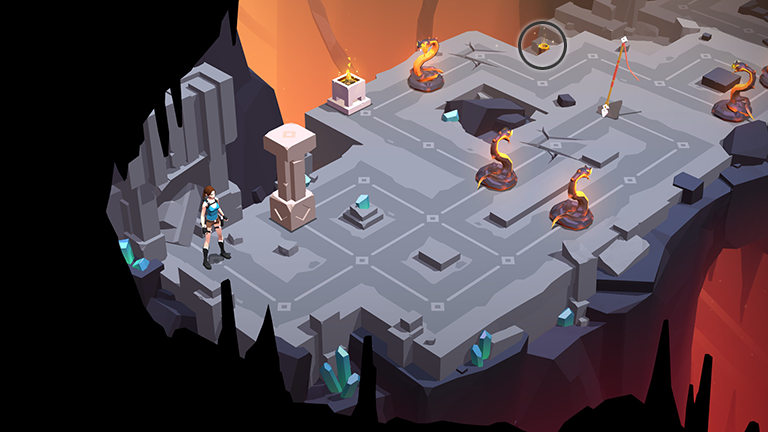 Lara Croft GO screenshot