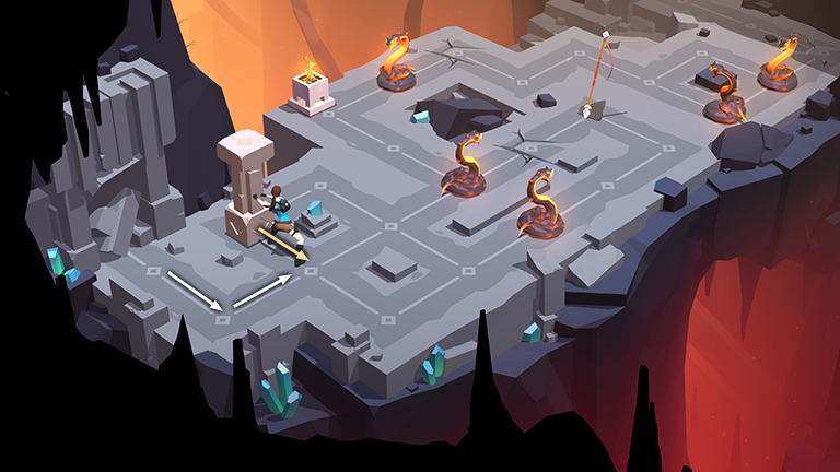 Lara Croft GO screenshot