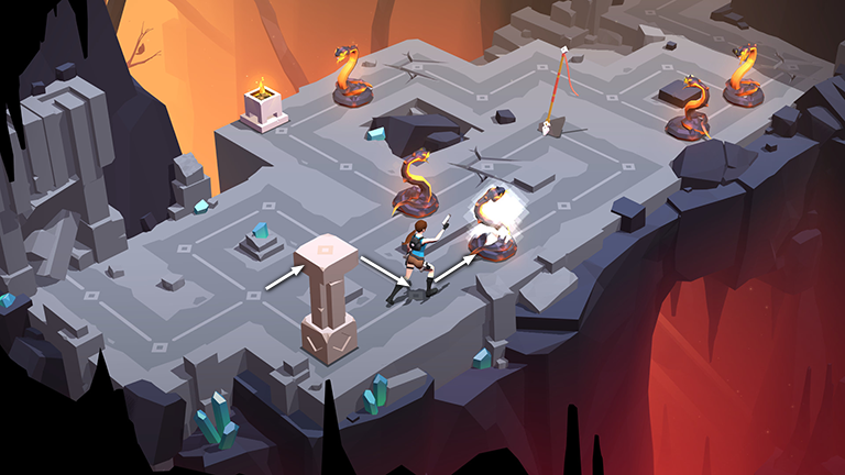 Lara Croft GO screenshot
