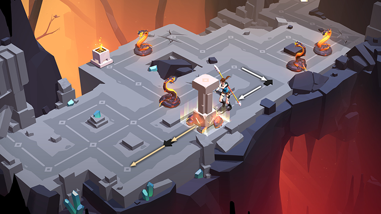 Lara Croft GO screenshot