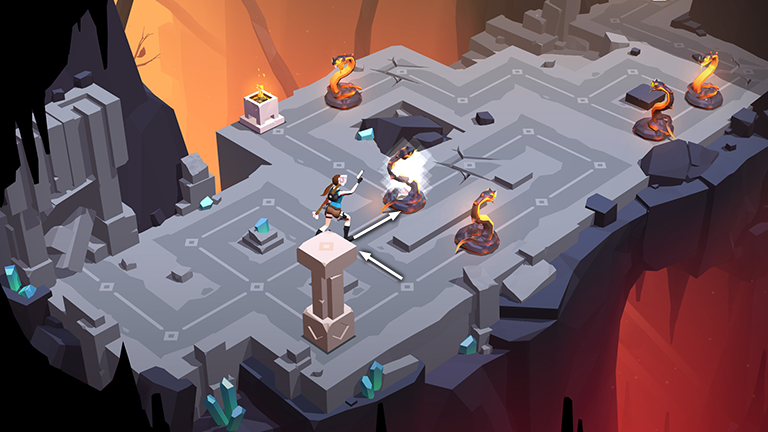 Lara Croft GO screenshot