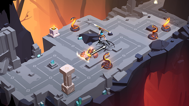 Lara Croft GO screenshot