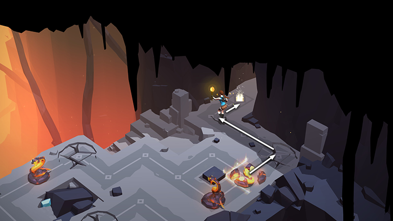 Lara Croft GO screenshot