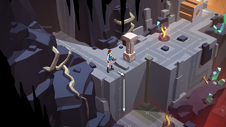 Lara Croft GO screenshot