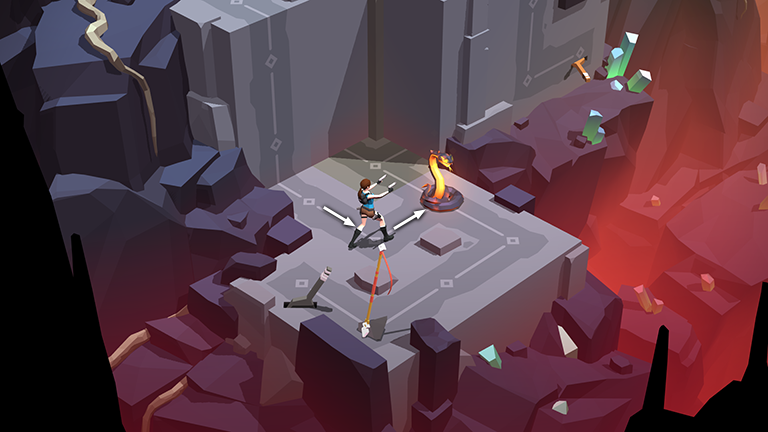 Lara Croft GO screenshot
