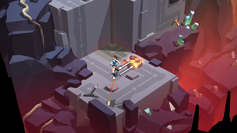 Lara Croft GO screenshot