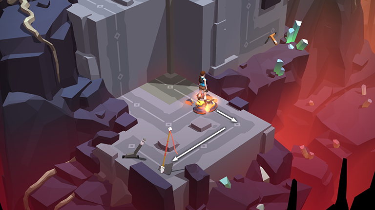 Lara Croft GO screenshot