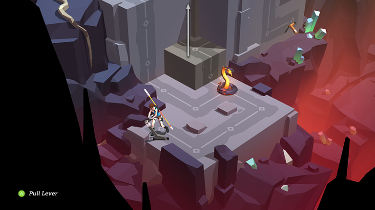 Lara Croft GO screenshot