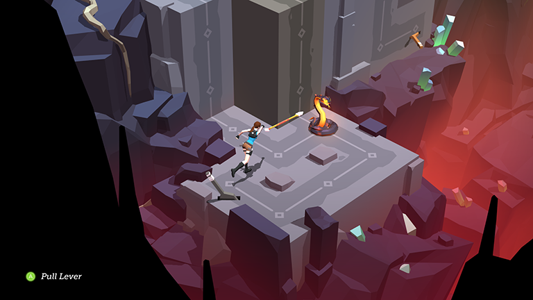 Lara Croft GO screenshot
