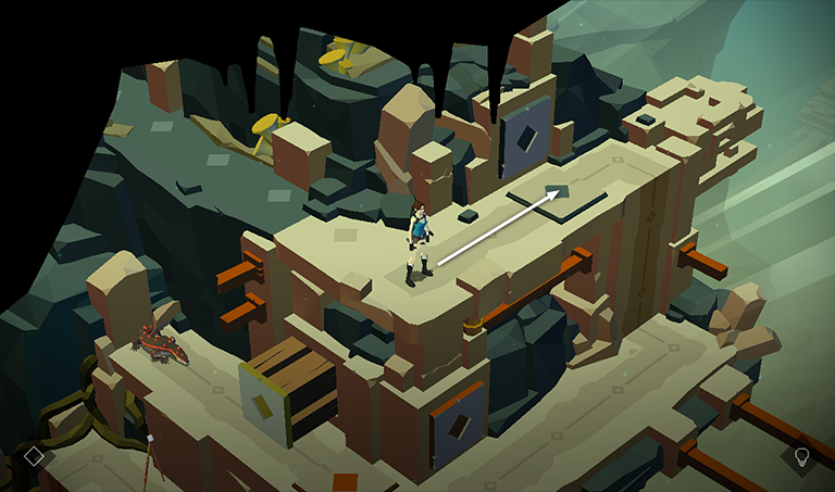 Lara Croft GO screenshot