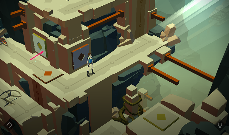 Lara Croft GO screenshot