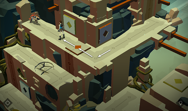 Lara Croft GO screenshot