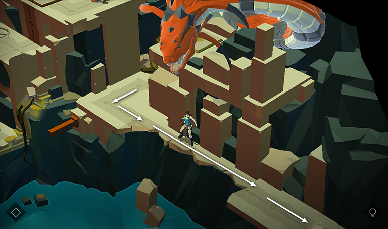 Lara Croft GO screenshot