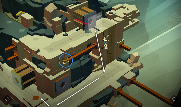 Lara Croft GO screenshot