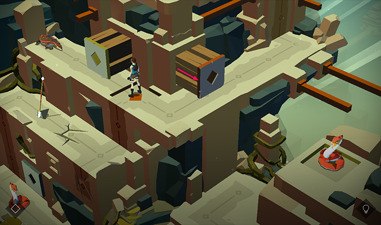 Lara Croft GO screenshot