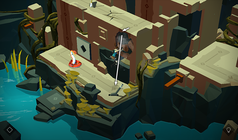 Lara Croft GO screenshot