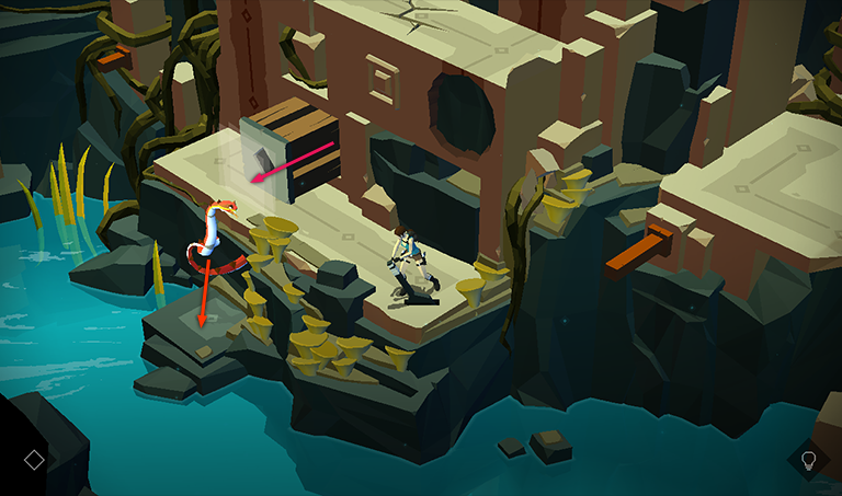 Lara Croft GO screenshot