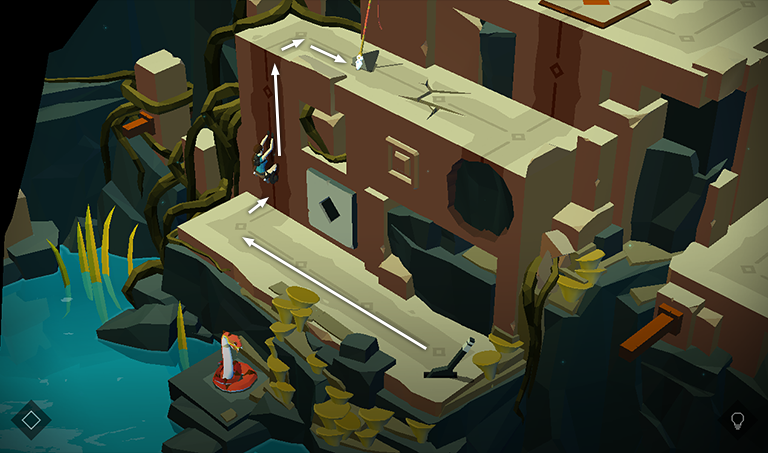 Lara Croft GO screenshot