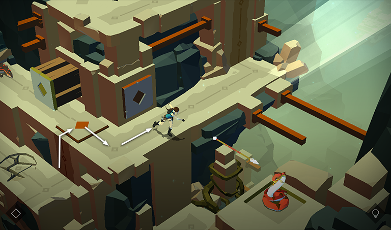 Lara Croft GO screenshot
