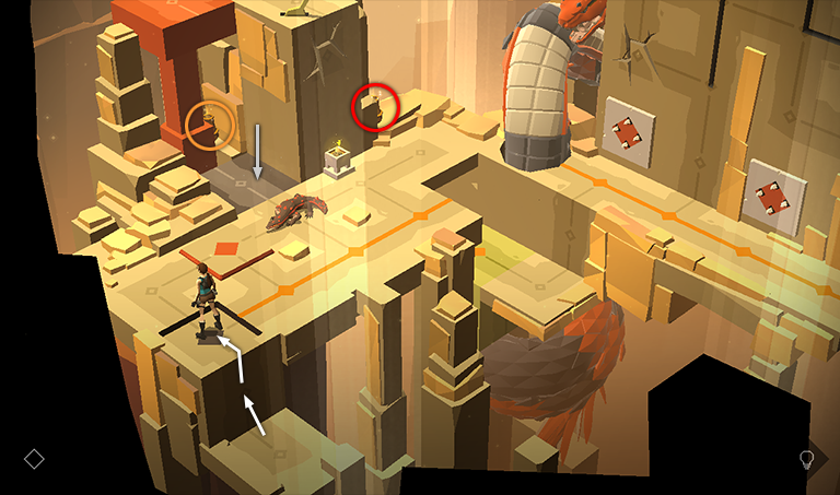 Lara Croft GO screenshot