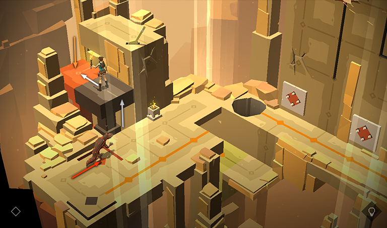 Lara Croft GO screenshot