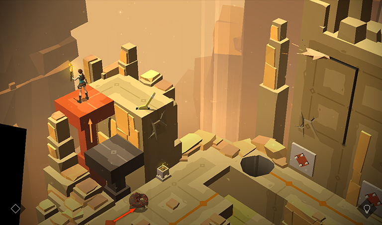 Lara Croft GO screenshot