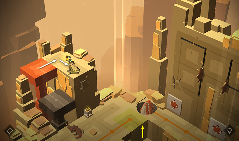 Lara Croft GO screenshot