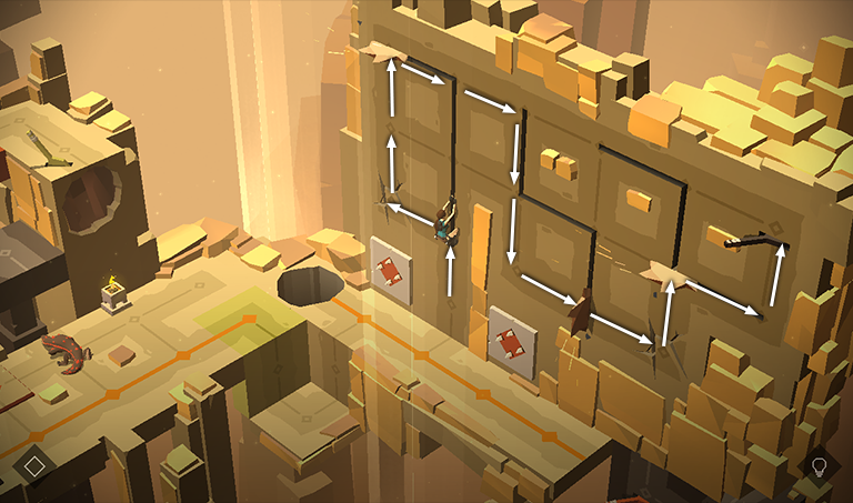 Lara Croft GO screenshot