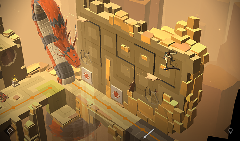 Lara Croft GO screenshot