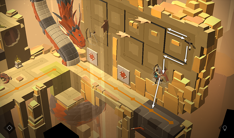 Lara Croft GO screenshot